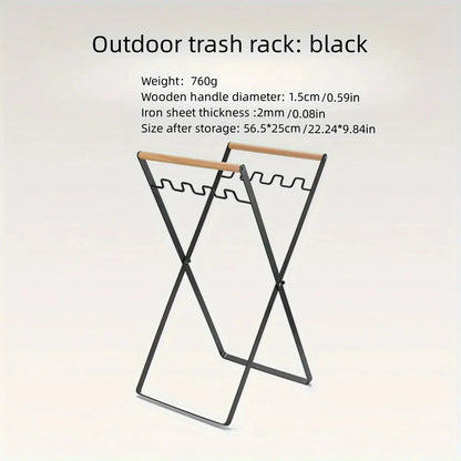 Foldable Kitchen Trash Holder